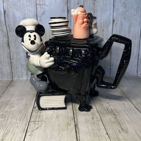 Disney Showcase Collection MICKEY STOVEPAUL CARDEW TEAPOT 1489/5000 Limited Ed